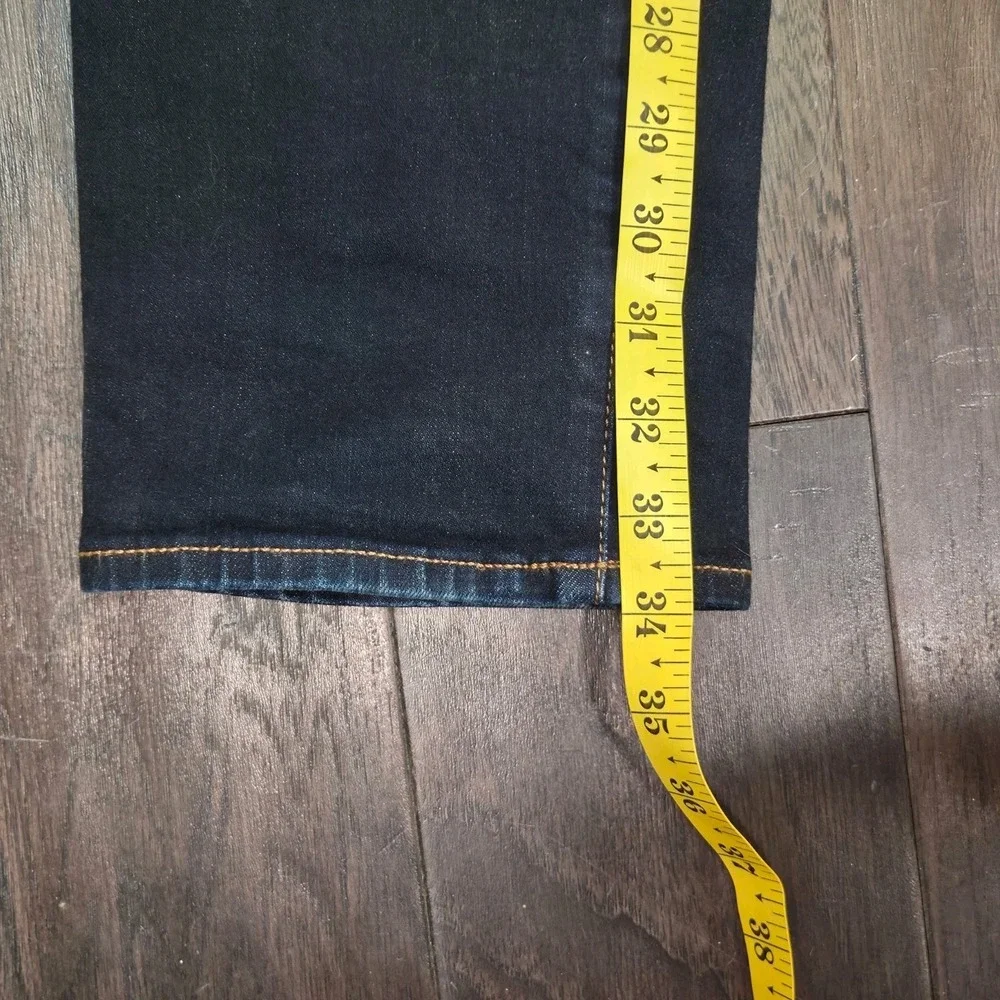 LL Bean Signature Slim Straight Fit Jeans Mens 34x34 Gorpcore Hiking Dad Grunge